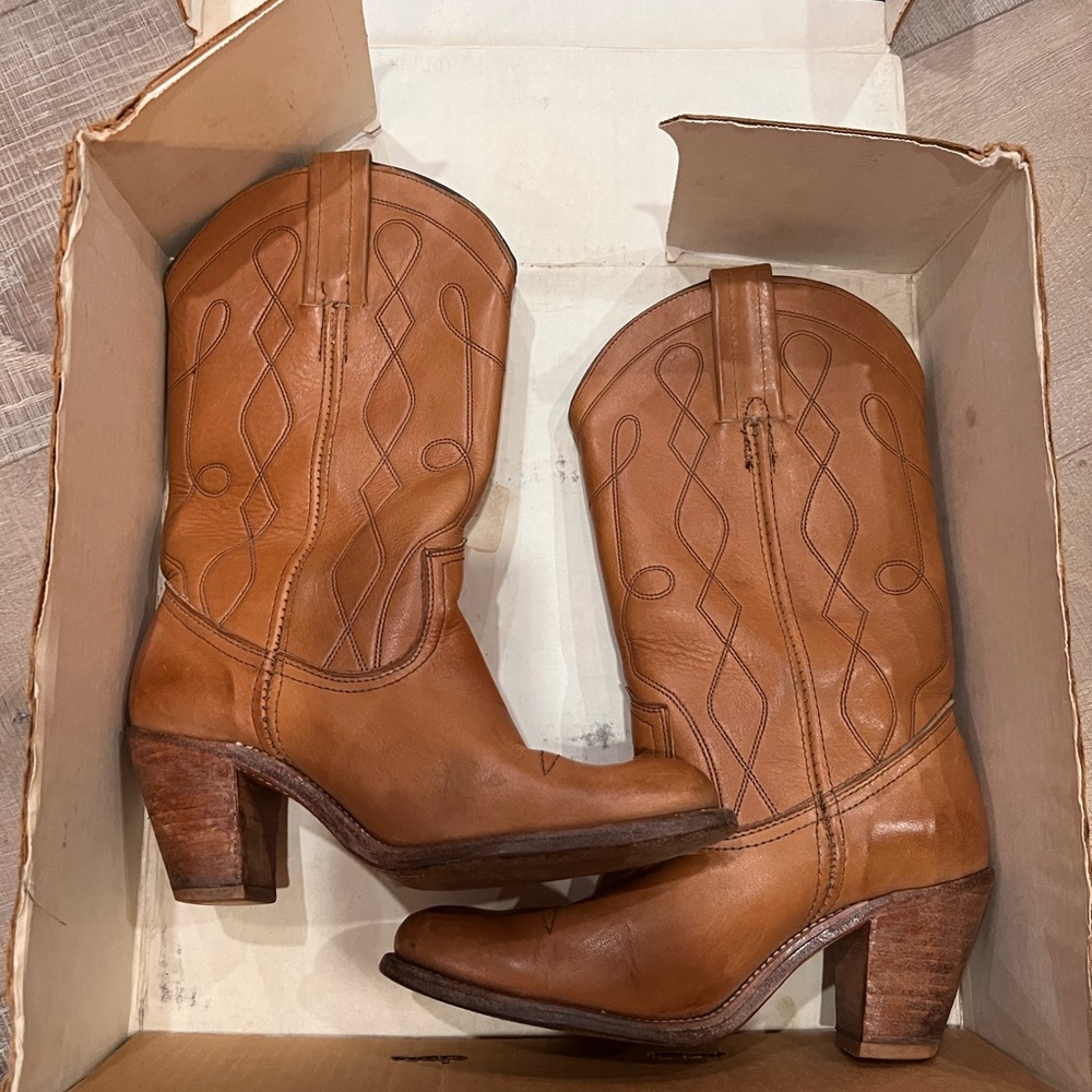 Vintage Frye Cowboy Boots